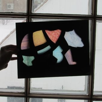 Atelier de création de vitraux