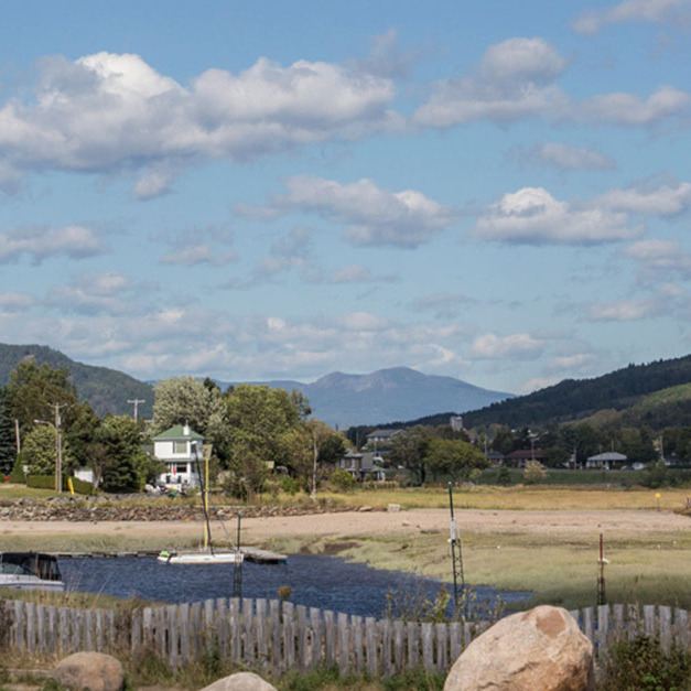 Pique-nique au quai de Baie Saint-Paul