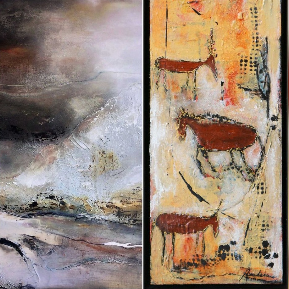 Brigitte Labbé et Ghislaine Riendeau | Peinture