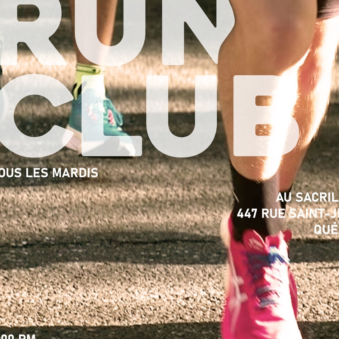 Run Club du mardi (6 PM Crew) Bar Le Sacrilège