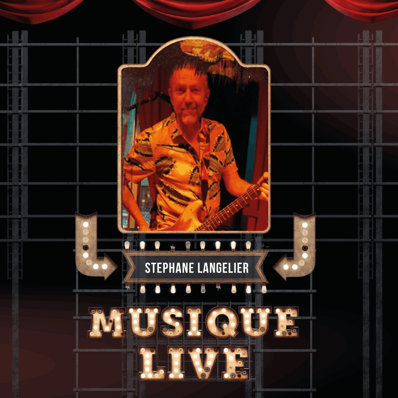 Stéphane Langelier. Musique live. Pop Rock