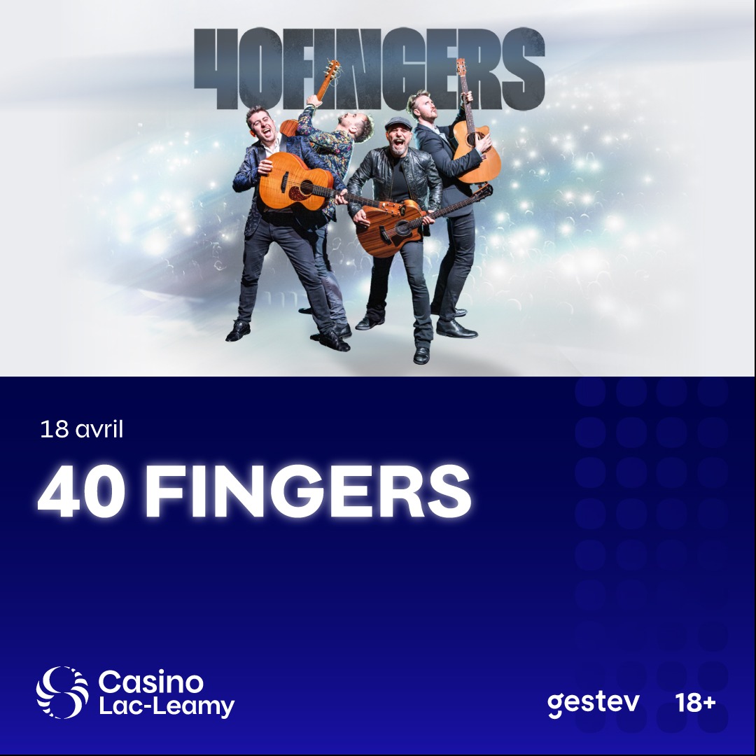 40 FINGERS - Le phénomène musical de passage à Gatineau