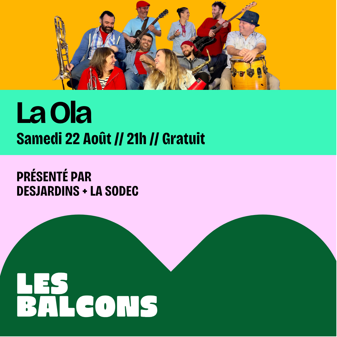 End-of-Summer Party with La Ola at Les Balcons