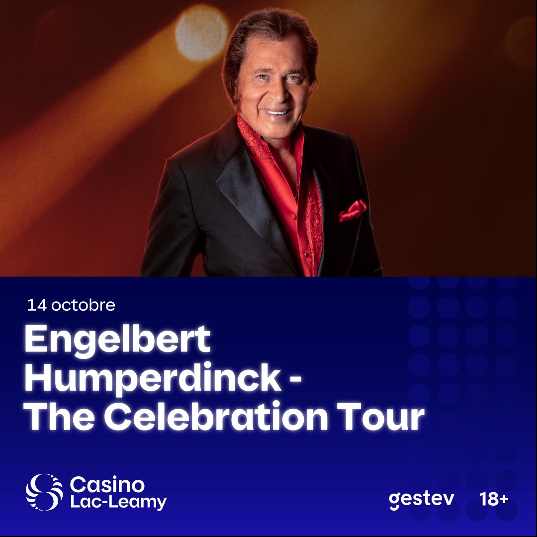 Engelbert Humperdinck transporte The Celebration Tour au Qc
