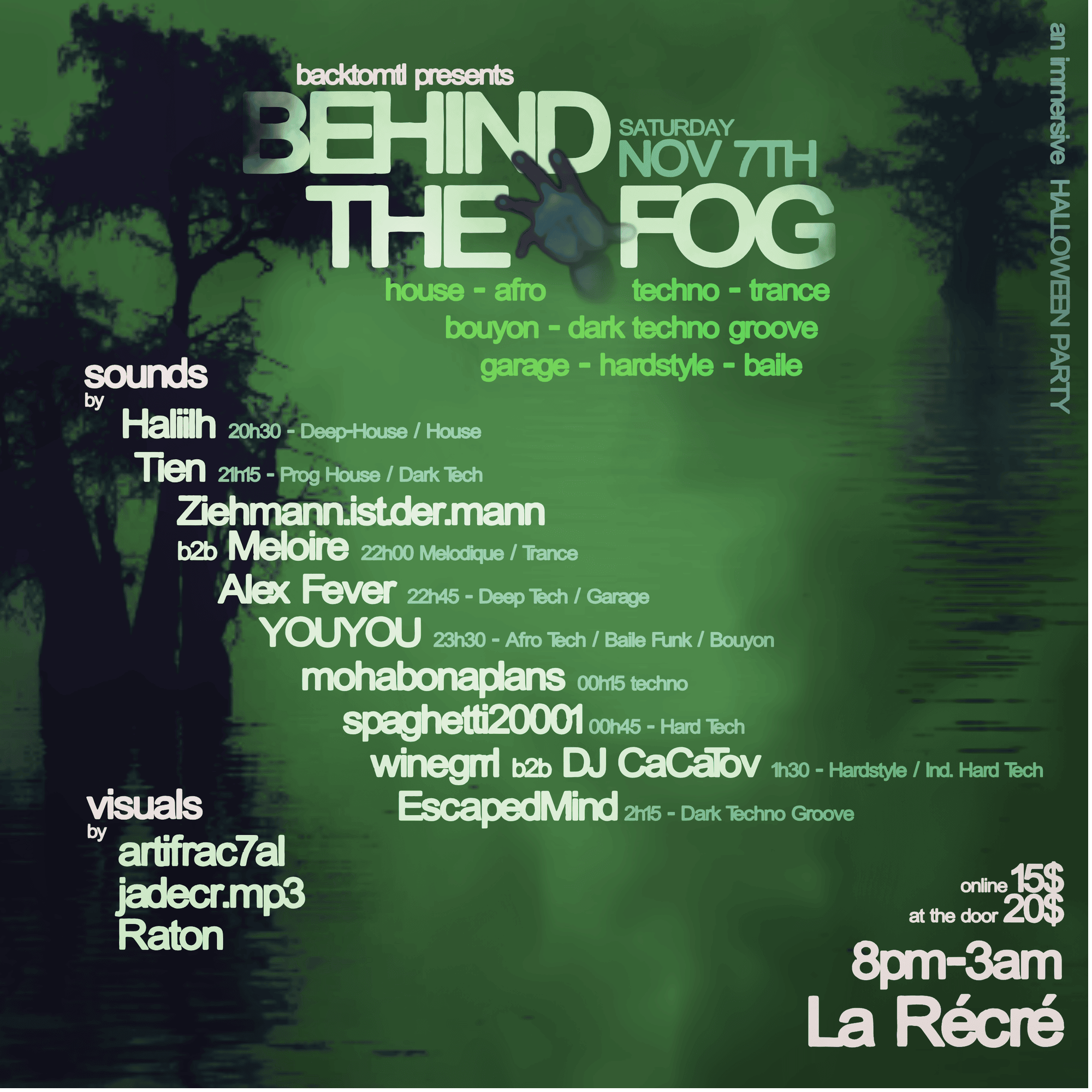 Behind the Fog - Soirée Halloween Immersive
