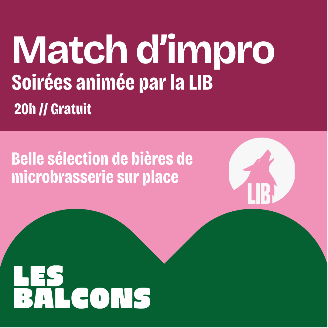 Match d'impro aux Balcons