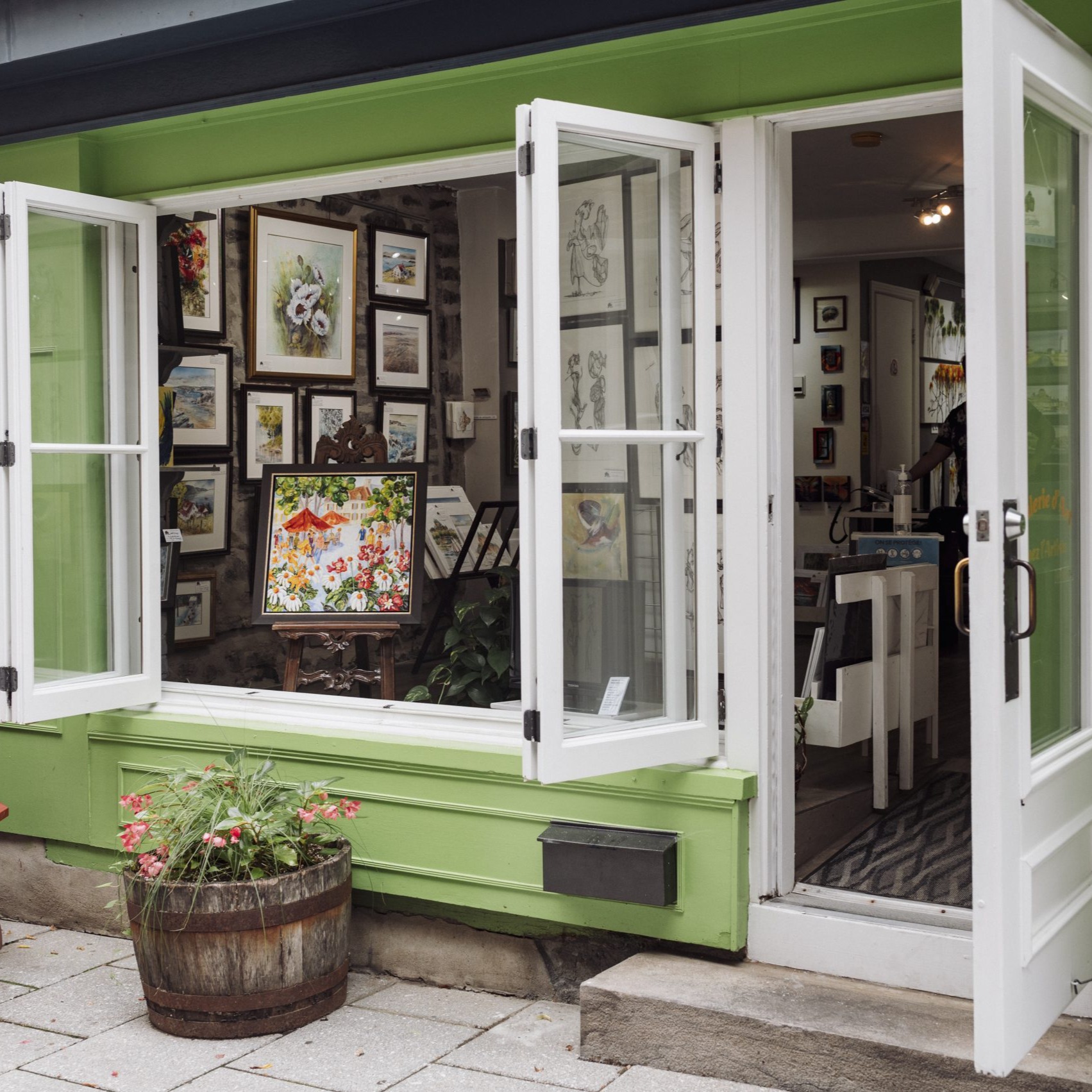 Galerie d'art chez l'Artiste
